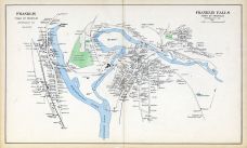 Franklin Town, Franklin Falls, New Hampshire State Atlas 1892